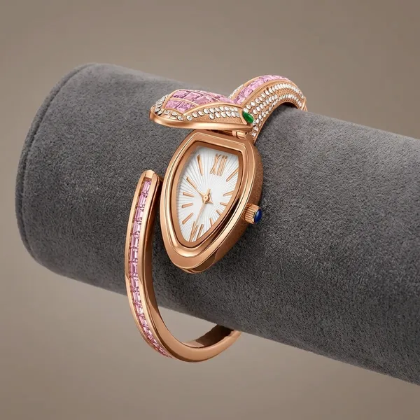 NeoFashy_Luxury_Pink_Crystal_Cuff_Watch_for_Women