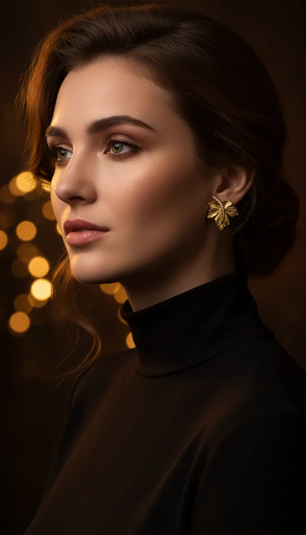 Golden_Leaf_Earrings