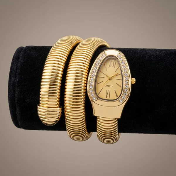 Luxury_Gold_Serpent_Wrap_Watch__Diamond_Bezel_Tubogas_Coil_Timepiece_for_Women