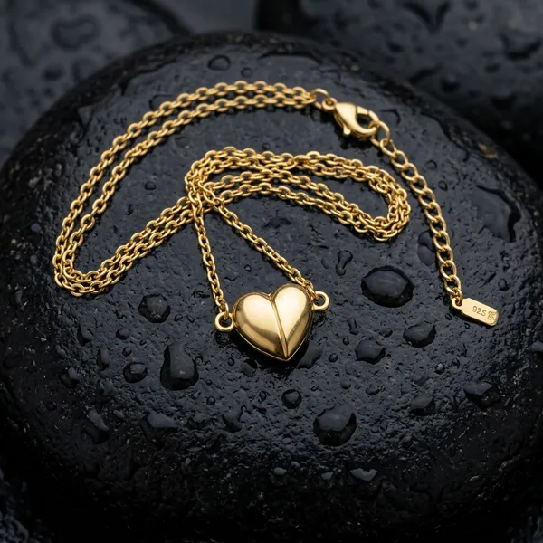 Golden_Heart_Charm_Dainty_Chain