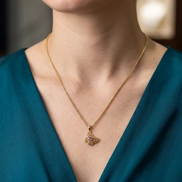 Golden_Flutter_Butterfly_Pendant_Chain
