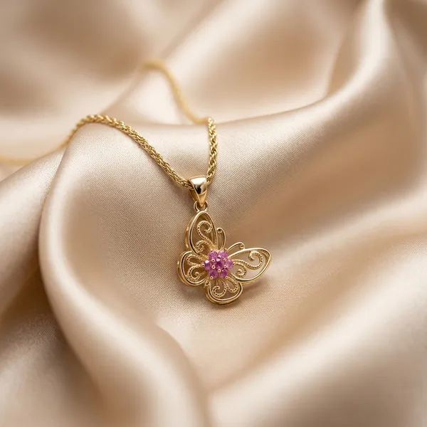 Golden_Flutter_Butterfly_Pendant_Chain