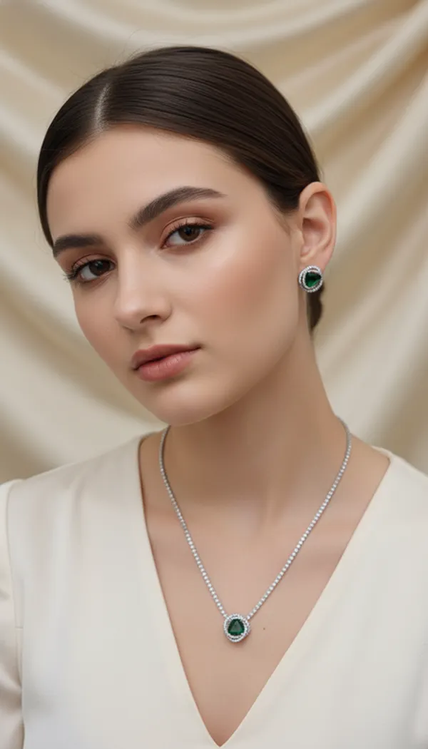 Emerald_Halo_Jewelry_Set