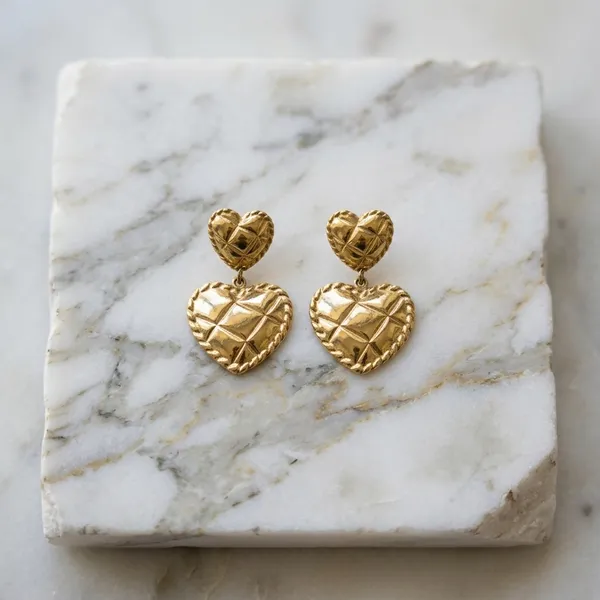 Vintage-Inspired_Quilted_Gold_Heart_Statement_Earrings