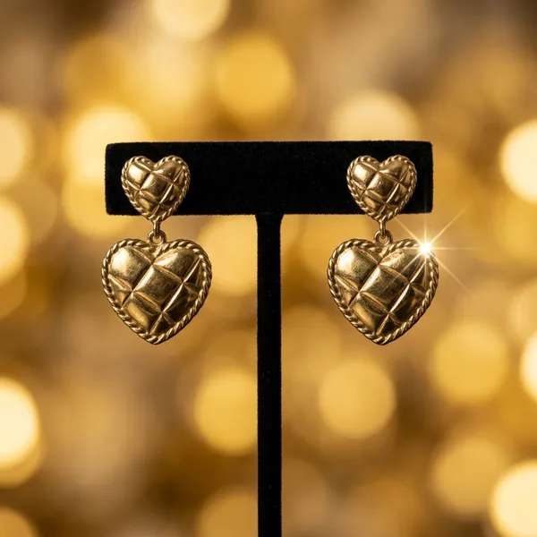 Vintage-Inspired_Quilted_Gold_Heart_Statement_Earrings