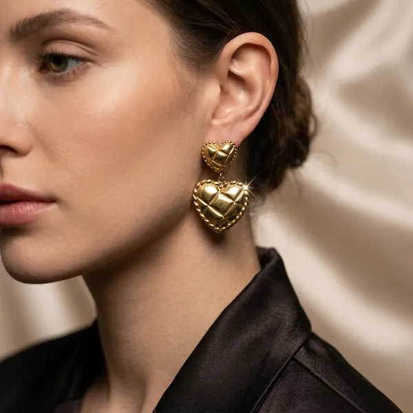 Vintage-Inspired_Quilted_Gold_Heart_Statement_Earrings