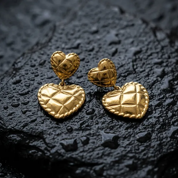Vintage-Inspired_Quilted_Gold_Heart_Statement_Earrings