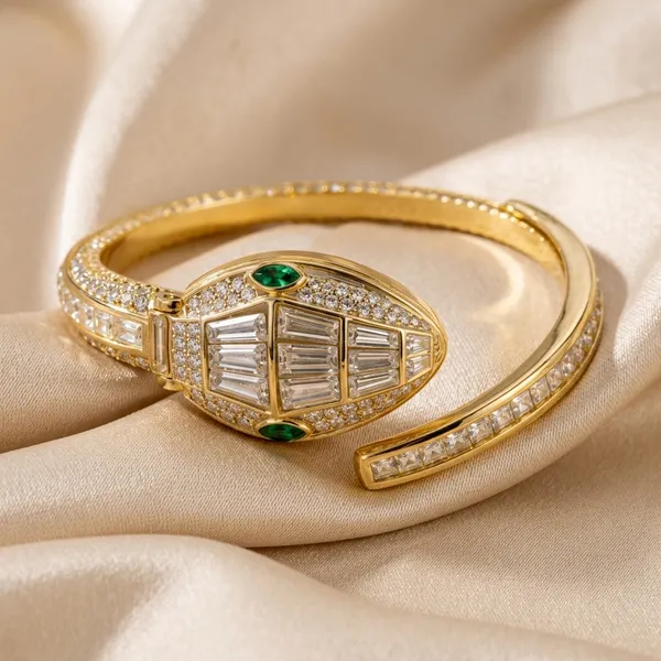 NeoFashy_Luxury_Gold-Tone_Crystal_Cuff_Bracelet_Watch_for_Women_|_Emerald_Green_Statement_Dial