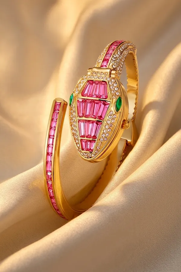 NeoFashy_Luxury_Pink_Crystal_Cuff_Watch_for_Women