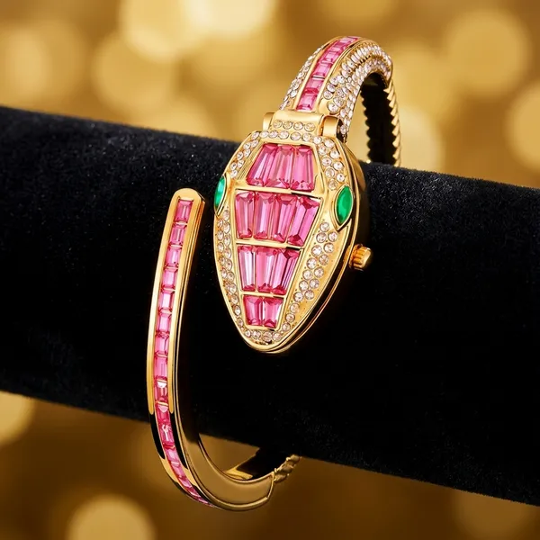 NeoFashy_Luxury_Pink_Crystal_Cuff_Watch_for_Women
