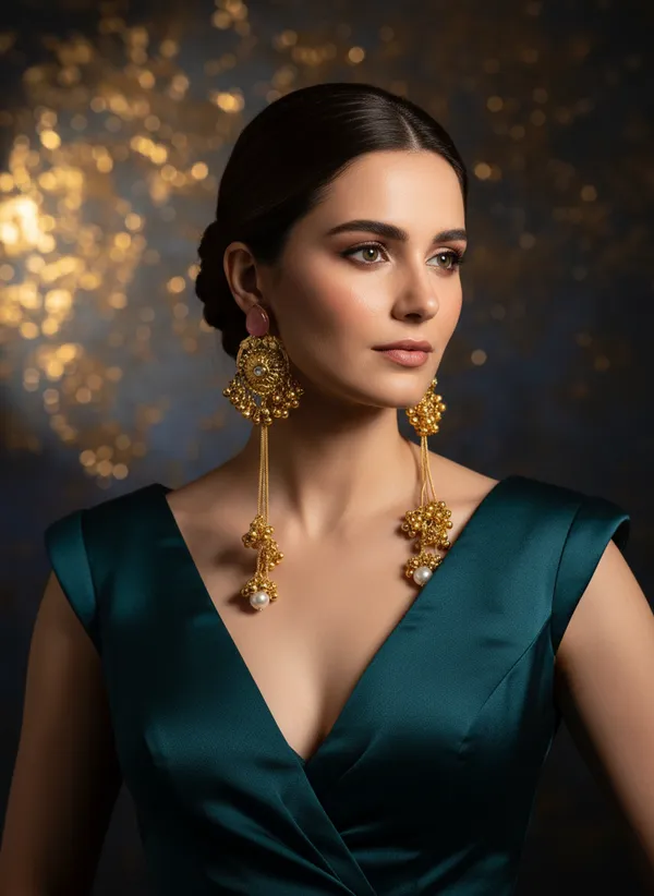 Kashmiri_Earrings_Gold-Plated_Earring_Long_Drop_Ghungroo