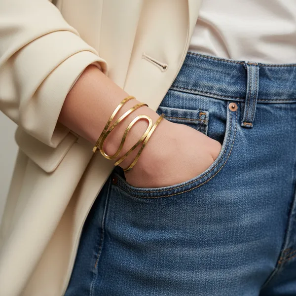 Chic_Anti_Tarnish_Gold_Multi_Layer_Open_Cuff_Bangle_Bracelet