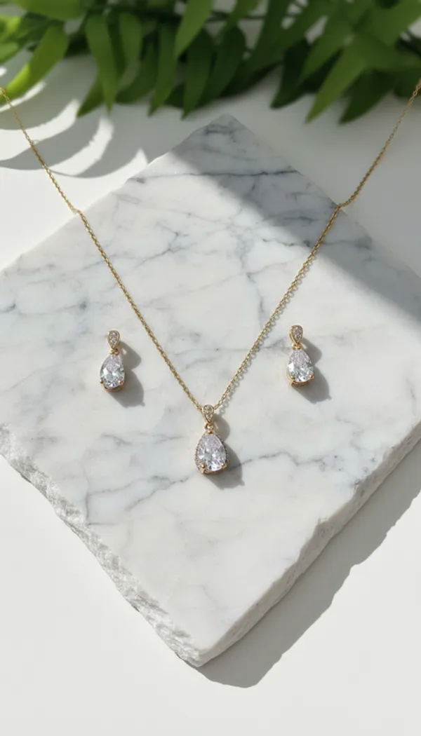 Radiant_Teardrop_Pendant_Set