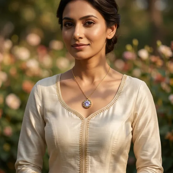 Timeless_Roman_Numeral_Lavender_Crystal_Chain