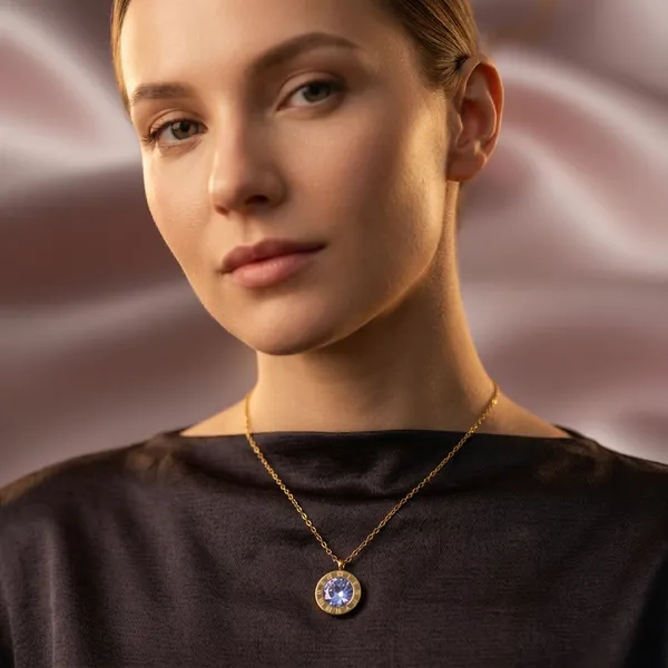 Timeless_Roman_Numeral_Lavender_Crystal_Chain