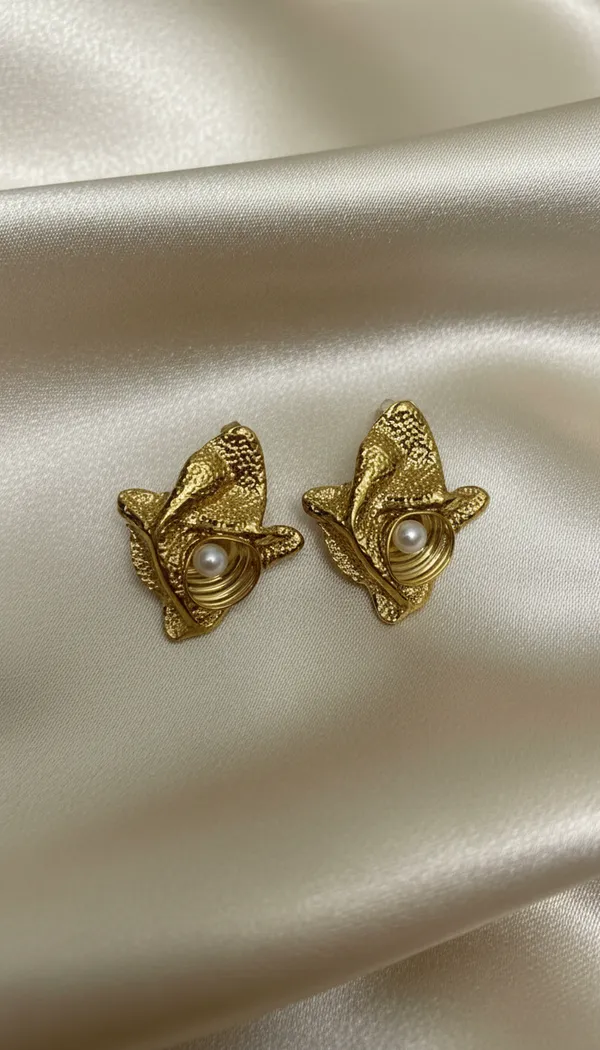 Elegant__Textured_Pearl_Anti-Tarnish_Earrings_for_Women