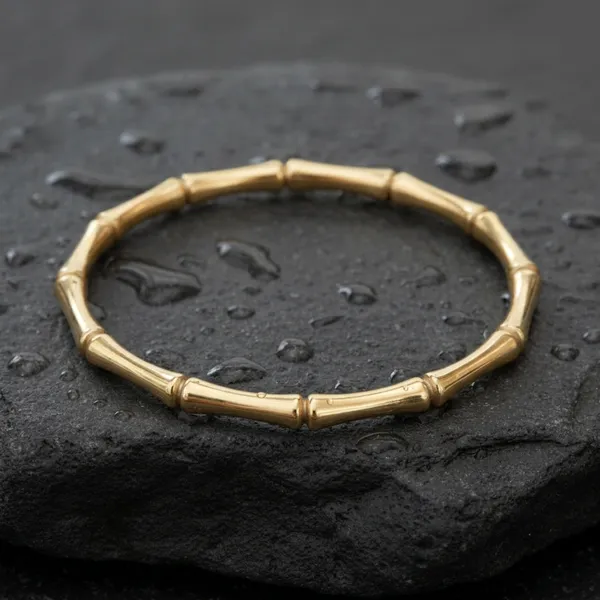 Luxury_Gold_Bamboo_Stretch_Bracelet_for_Women_|_Minimalist_Stackable_Bangle_Jewelry