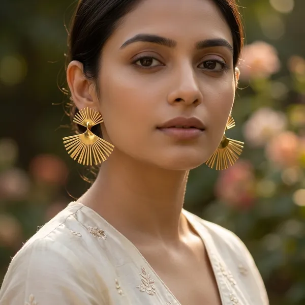 Golden_Sunburst_Fan_Earrings