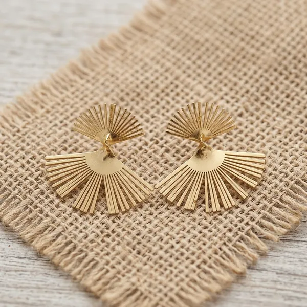 Golden_Sunburst_Fan_Earrings
