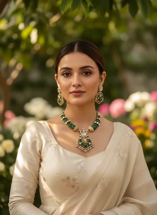 Indian_Set_Gold-Plated_Emerald_Green_Kundan_Jewelry_Set_Traditional_Bridal_Style