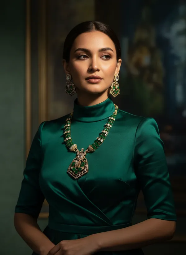 Indian_Set_Gold-Plated_Emerald_Green_Kundan_Jewelry_Set_Traditional_Bridal_Style
