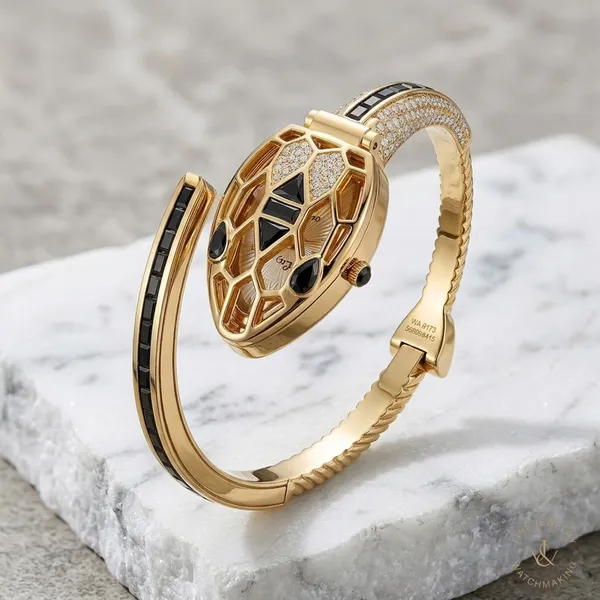 Nimi_House_Luxury_Hidden_Dial_Crystal_Bracelet_Watch_For_Women_|_Gold_Plated_Bangle_Watch_|_Quartz_Analog_Fashion_Watch_|_Party,_Wedding_&_Gift_Wear-Black