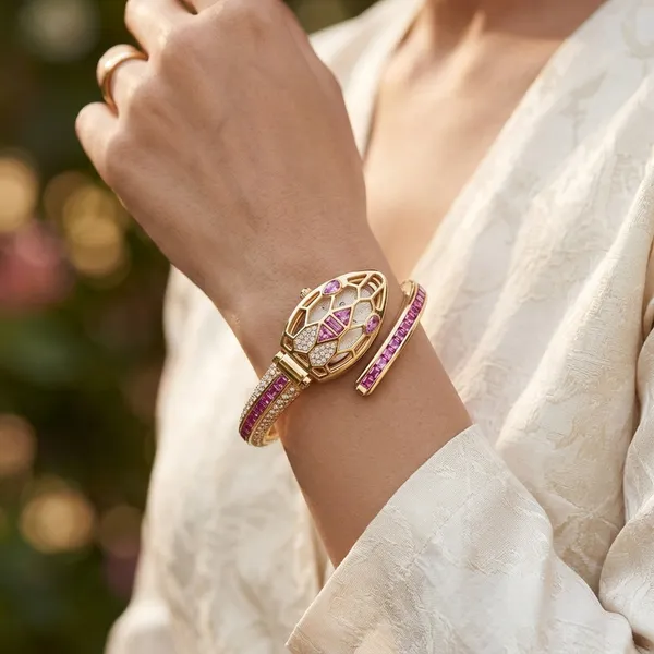 Nimi_House_Luxury_Hidden_Dial_Crystal_Bracelet_Watch_For_Women_|_Gold_Plated_Bangle_Watch_|_Quartz_Analog_Fashion_Watch_|_Party,_Wedding_&_Gift_Wear-Pink