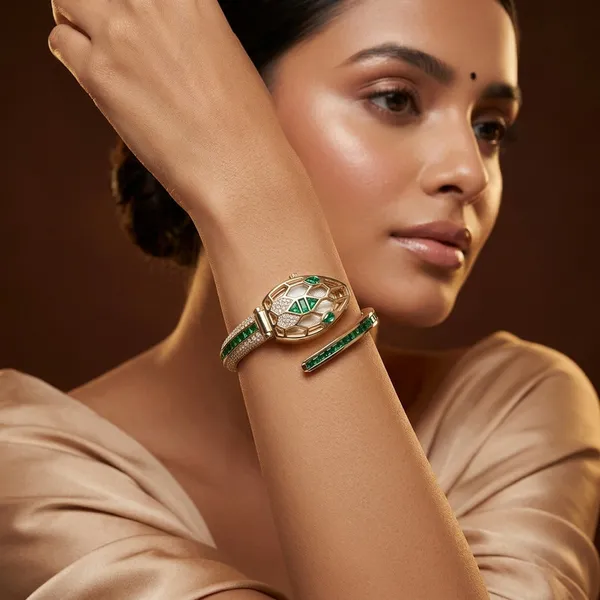 Nimi_House_Luxury_Hidden_Dial_Crystal_Bracelet_Watch_For_Women_|_Gold_Plated_Bangle_Watch_|_Quartz_Analog_Fashion_Watch_|_Party,_Wedding_&_Gift_Wear-Green