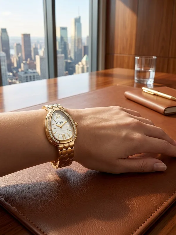 Neofashy_Imperial_Oval_Crystal_Gold_Bracelet_Watch_for_Women