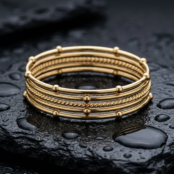 Multi-Strand_Gold_Bangle_Bracelet
