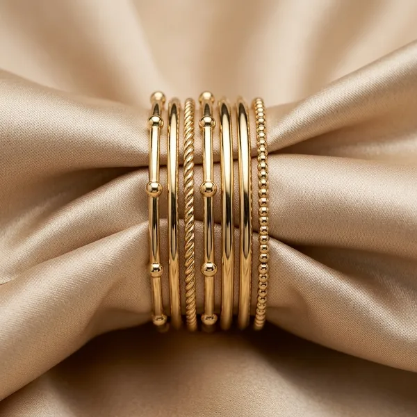 Multi-Strand_Gold_Bangle_Bracelet