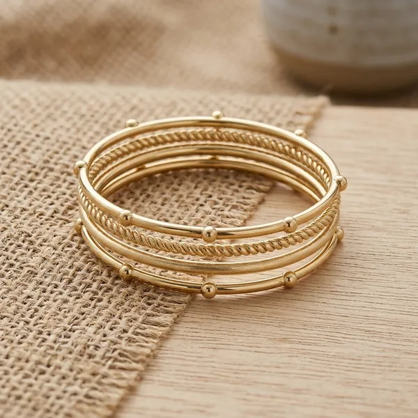Multi-Strand_Gold_Bangle_Bracelet