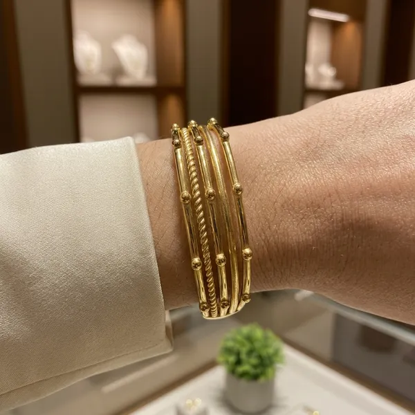 Multi-Strand_Gold_Bangle_Bracelet