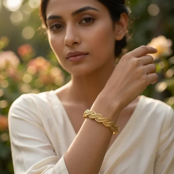 Braided_Gold_Bangle_Bracelet