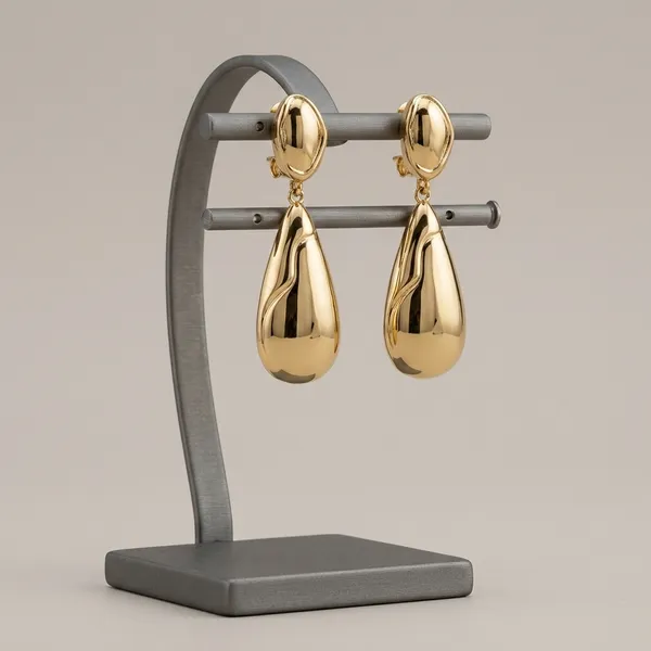 Gilded_Fluidity_Teardrop_Earrings