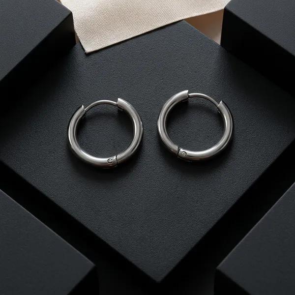 Sleek_Stainless_Steel_Huggie_Hoop_Earrings