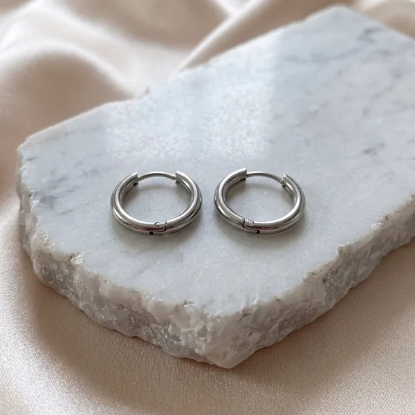 Sleek_Stainless_Steel_Huggie_Hoop_Earrings