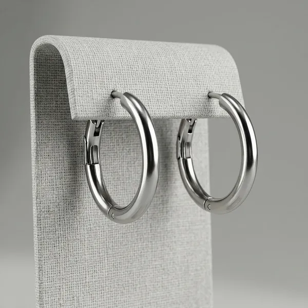 Sleek_Stainless_Steel_Huggie_Hoop_Earrings