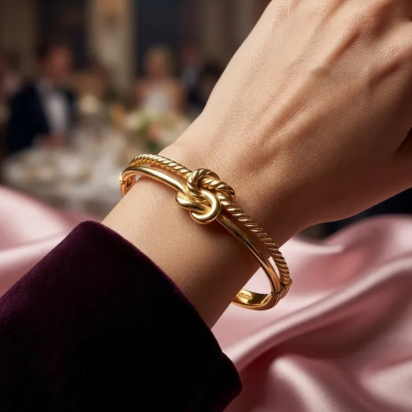 Golden_Knot_Bangle_Bracelet