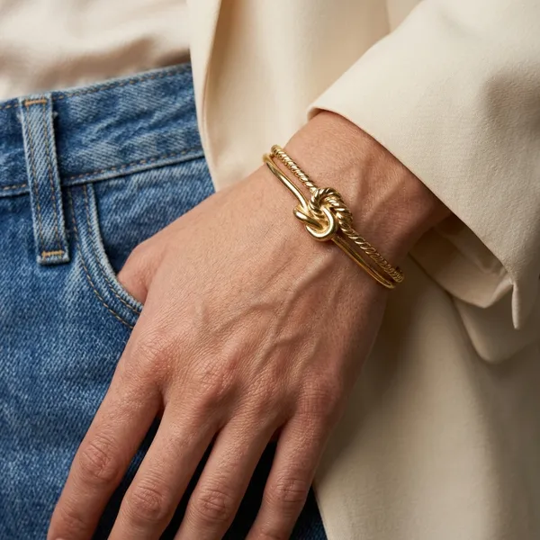 Golden_Knot_Bangle_Bracelet