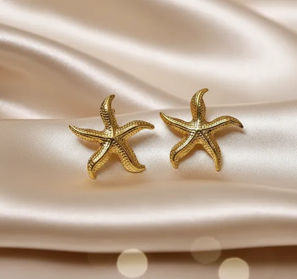 Elegant_Gold_Anti-Tarnish_Starfish_Stud_Earrings_-_Nautical_Jewelry