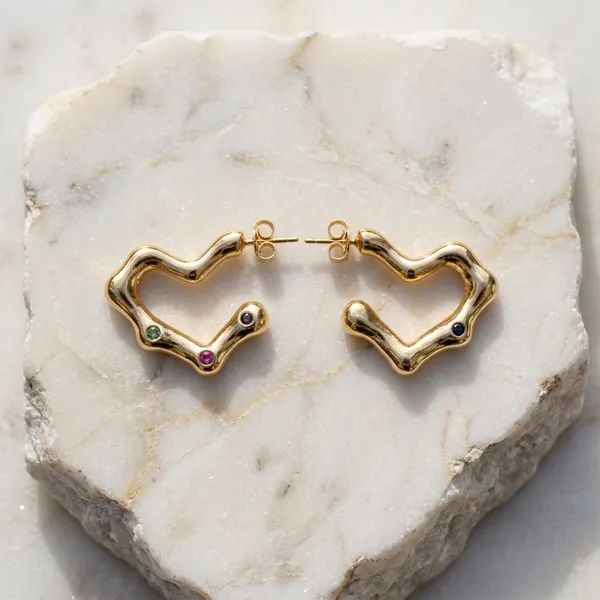 Artisanal_Gemstone_Wave_Earrings