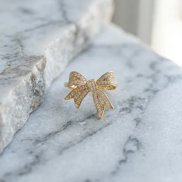 Sparkling_Gold_Bow_Ring