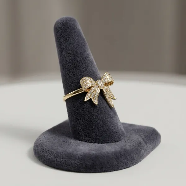 Sparkling_Gold_Bow_Ring