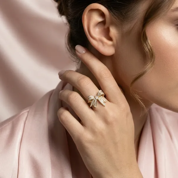 Sparkling_Gold_Bow_Ring