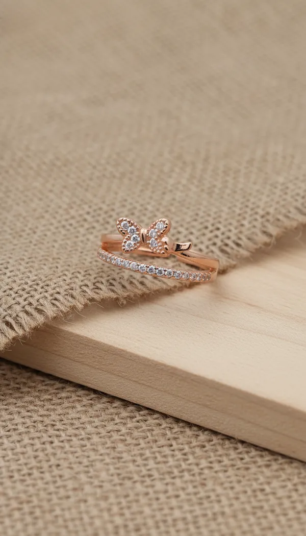 Sparkling_Butterfly_Adjustable_Ring