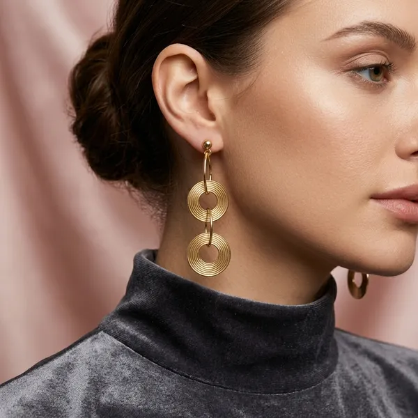 Luminous_Triple-Tier_Textured_Gold_Hoop_Earrings