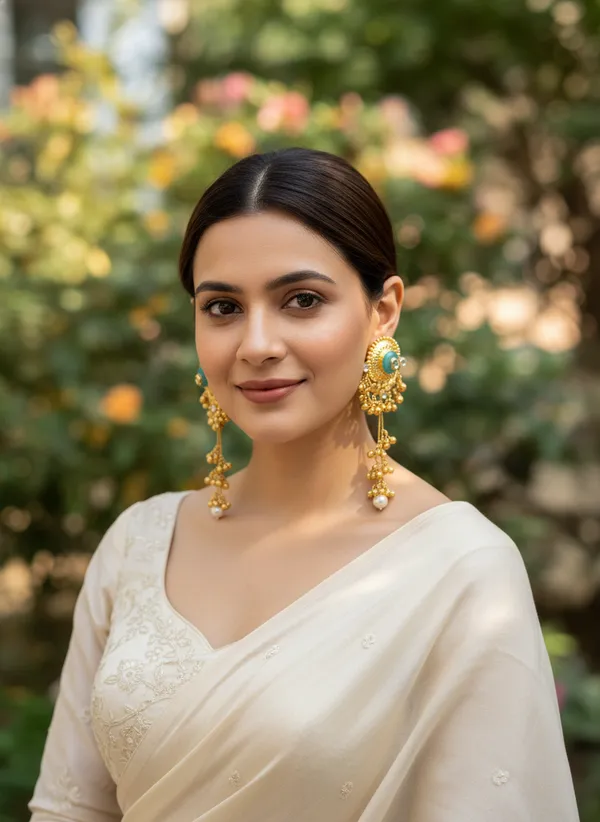Kashmiri_Earrings_Gold_Plated_Earring_Traditional_Kundan_Drop