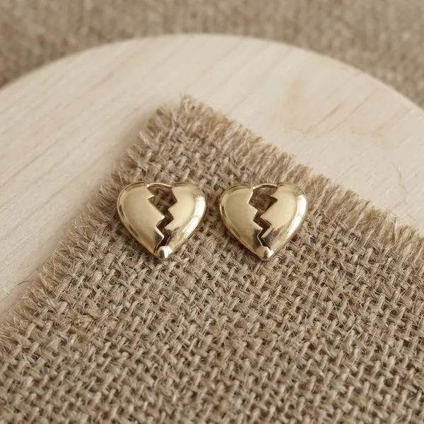 Golden_Broken_Heart_Earrings