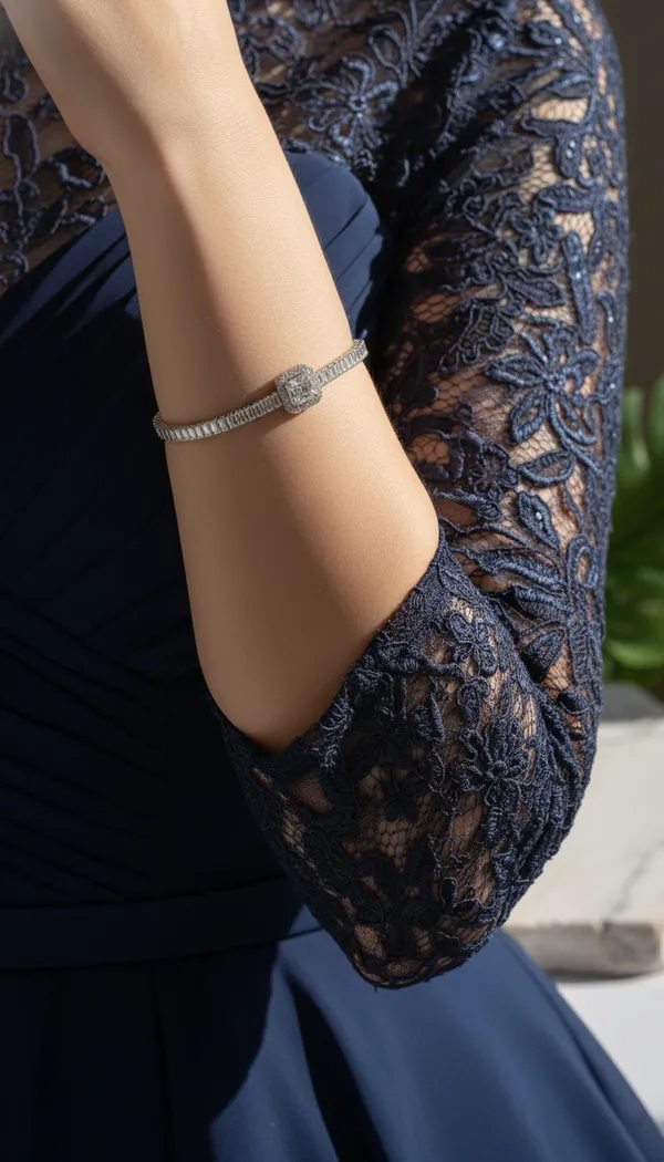 Elegant_Radiant-Cut_Solitaire_Bracelet